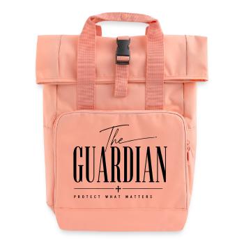 Le Gardien - Protéger ce qui compte - Sac à dos Roll Top à deux anses - rose liberty - Devant