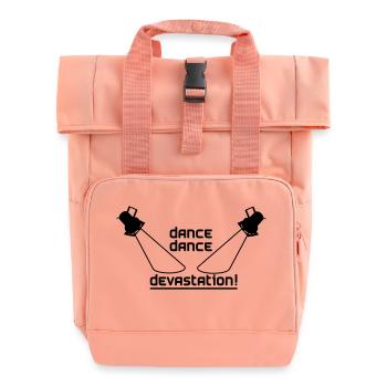 Dance Dance Devastation - Rolltop Rucksack mit zwei Griffen - Chintzrosa - Vorne