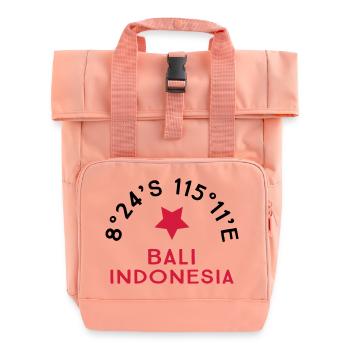 Bali - Rolltop Rucksack mit zwei Griffen - Chintzrosa - Vorne
