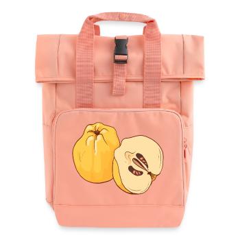 Coing Pomme poire pommes Poires Fruits à pépins - Sac à dos Roll Top à deux anses - rose liberty - Devant