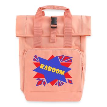 Bande dessinée Kaboom - Sac à dos Roll Top à deux anses - rose liberty - Devant
