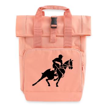 Polo - Roll Top Backpack with Two Handles - chintz rose - Front
