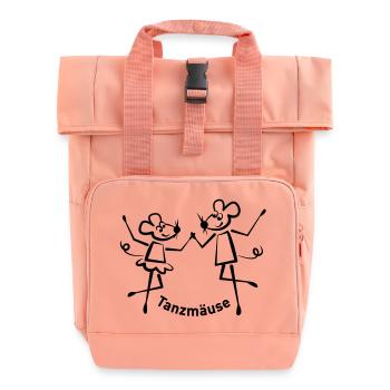 Tanzmaus - Sac à dos Roll Top à deux anses - rose liberty - Devant