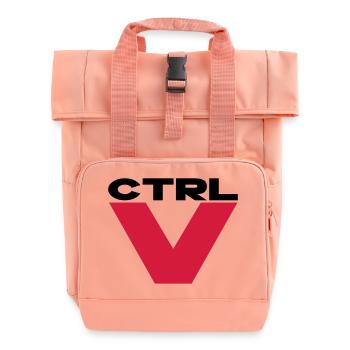 ctrl v - Sac à dos Roll Top à deux anses - rose liberty - Devant