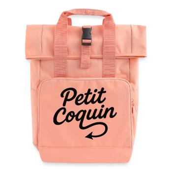 Petit Coquin - Sac à dos Roll Top à deux anses - rose liberty - Devant