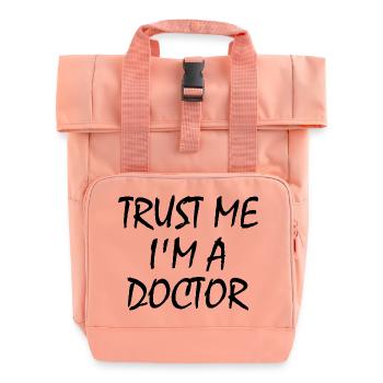 trust me i'm a doctor - Sac à dos Roll Top à deux anses - rose liberty - Devant