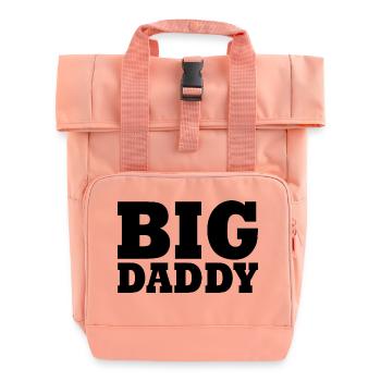 BIG DADDY - Roll Top Backpack with Two Handles - chintz rose - Front