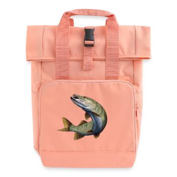 Hecht - Rolltop Rucksack mit zwei Griffen - Chintzrosa - Vorne