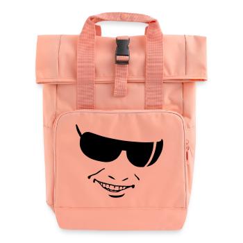 smile - Rolltop Rucksack mit zwei Griffen - Chintzrosa - Vorne
