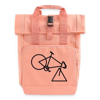 Tri-cycle - Sac à dos Roll Top à deux anses - rose liberty - Devant