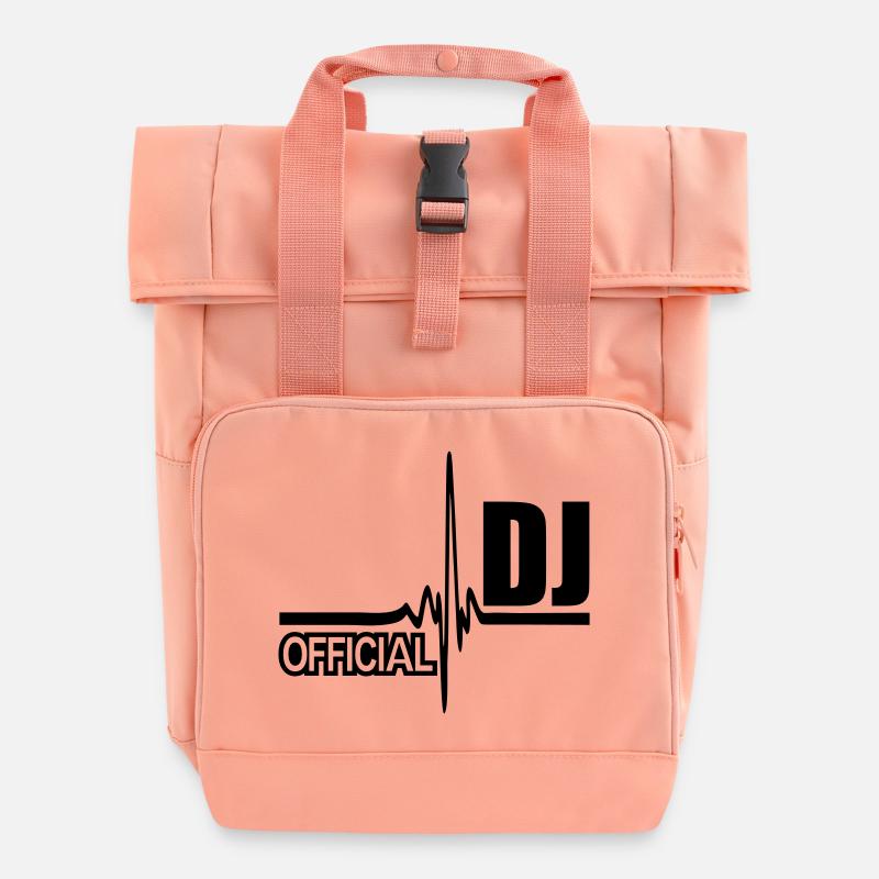 dj officiel - Sac à dos Roll Top à deux anses - rose liberty
