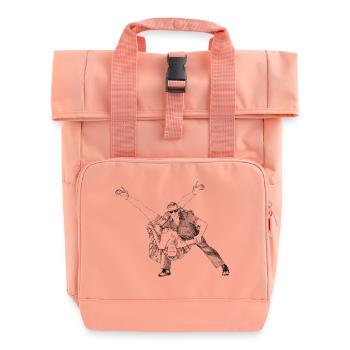 rock-n-roll - Rolltop Rucksack mit zwei Griffen - Chintzrosa - Vorne