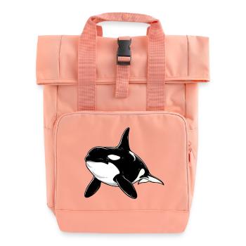 Orque - Sac à dos Roll Top à deux anses - rose liberty - Devant