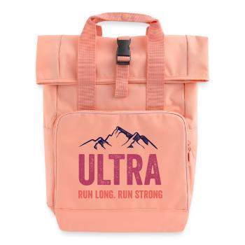 Ultra Running - Run Long. Courez fort. - Sac à dos Roll Top à deux anses - rose liberty - Devant