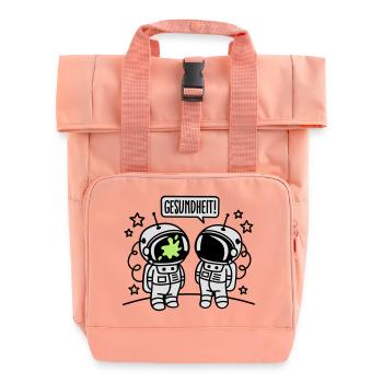 Gesundheit! - Rolltop Rucksack mit zwei Griffen - Chintzrosa - Vorne