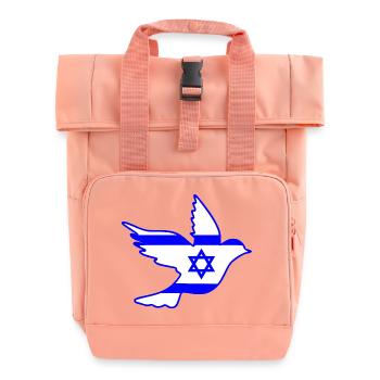 Israël - Sac à dos Roll Top à deux anses - rose liberty - Devant