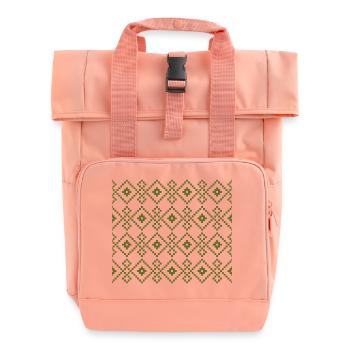 Pull uni de Noël (vert) - Sac à dos Roll Top à deux anses - rose liberty - Devant