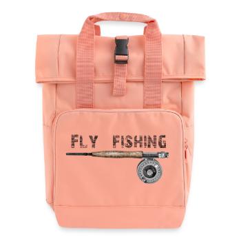 Fly fishing - Sac à dos Roll Top à deux anses - rose liberty - Devant