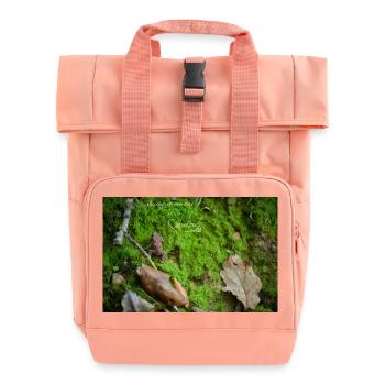 fabiolous world Froschi - Roll Top Backpack with Two Handles - chintz rose - Front