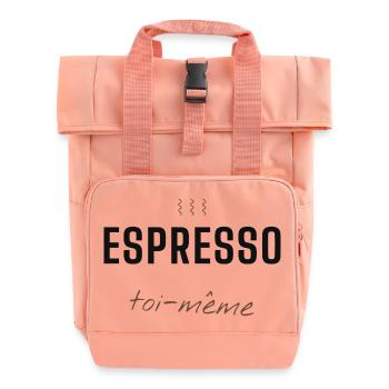 Espresso Toi-Même - Sac à dos Roll Top à deux anses - rose liberty - Devant