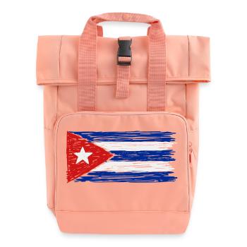 Drapeau de Cuba - Sac à dos Roll Top à deux anses - rose liberty - Devant