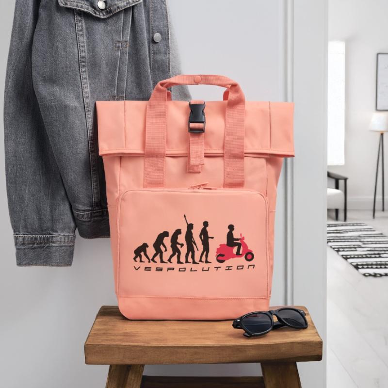 vespolution evolution__b_2c Rolltop Rucksack mit zwei Griffen