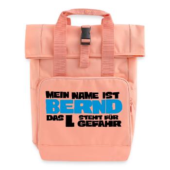 Bernd - Sac à dos Roll Top à deux anses - rose liberty - Devant