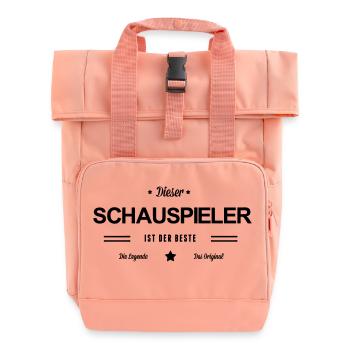 Bester Schauspieler - Rolltop Rucksack mit zwei Griffen - Chintzrosa - Vorne