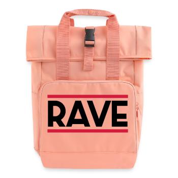 RAVE - Rolltop Rucksack mit zwei Griffen - Chintzrosa - Vorne