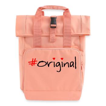 Original - Rolltop Rucksack mit zwei Griffen - Chintzrosa - Vorne