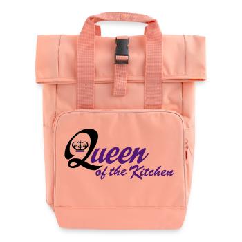 Chef - Roll Top Backpack with Two Handles - chintz rose - Front