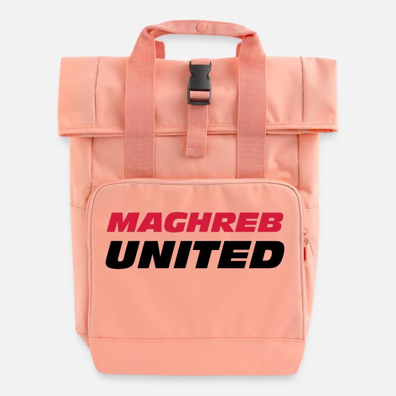 Maghreb Groß - Rolltop Rucksack mit zwei Griffen - Chintzrosa