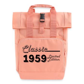 Classic 1959 Limited Edition - Roll Top Backpack with Two Handles - chintz rose - Front