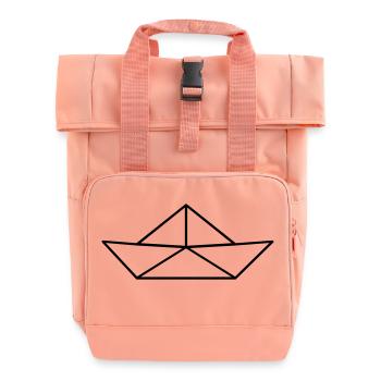 Paper Boat - Sac à dos Roll Top à deux anses - rose liberty - Devant