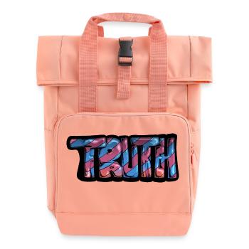 Wahrheit Graff - Rolltop Rucksack mit zwei Griffen - Chintzrosa - Vorne