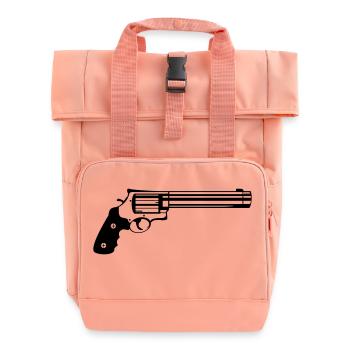 Pistole - Rolltop Rucksack mit zwei Griffen - Chintzrosa - Vorne