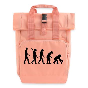 Evolution - Rolltop Rucksack mit zwei Griffen - Chintzrosa - Vorne