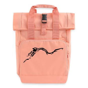 kawasaki_z_1000 - Rolltop Rucksack mit zwei Griffen - Chintzrosa - Vorne