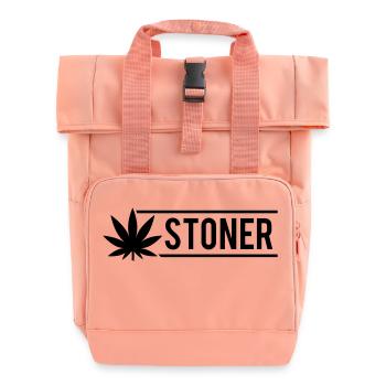 stoner_high_f1 - Rolltop Rucksack mit zwei Griffen - Chintzrosa - Vorne