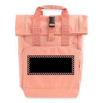 FRAME - Roll Top Backpack with Two Handles - chintz rose - Front