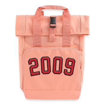Sport Birth Year 2009 - Roll Top Backpack with Two Handles - chintz rose - Front