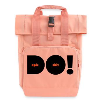 Do Epic Shit Alternative Bicolore - Sac à dos Roll Top à deux anses - rose liberty - Devant