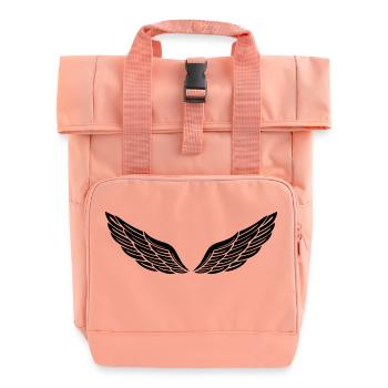 fluegel15 - Roll Top Backpack with Two Handles - chintz rose - Front