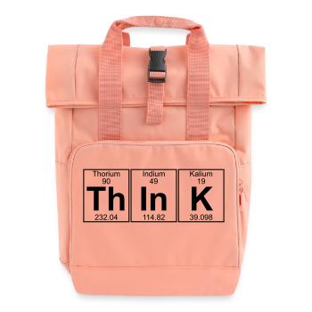Th-In-K (think) - Full - Roll Top Backpack with Two Handles - chintz rose - Front