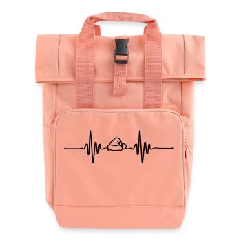 Beat Weihnachten - Rolltop Rucksack mit zwei Griffen - Chintzrosa - Vorne