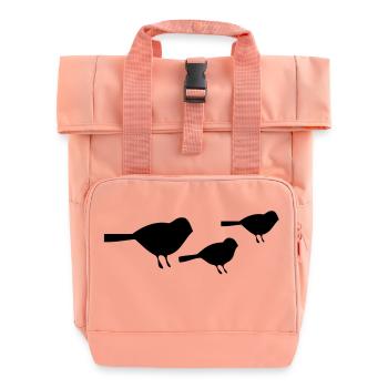 spätzle - Rolltop Rucksack mit zwei Griffen - Chintzrosa - Vorne