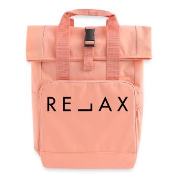 ENTSPANNEN - Rolltop Rucksack mit zwei Griffen - Chintzrosa - Vorne