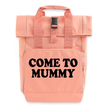 come to mummy - Rolltop Rucksack mit zwei Griffen - Chintzrosa - Vorne
