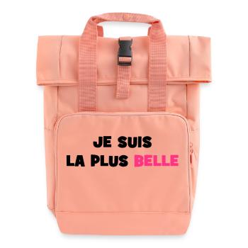 Je suis la plus belle - Sac à dos Roll Top à deux anses - rose liberty - Devant