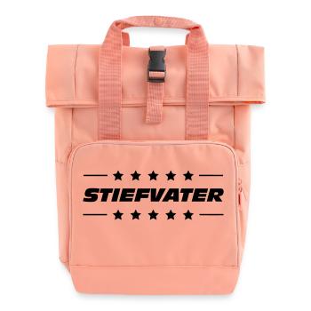 Stiefvater - Rolltop Rucksack mit zwei Griffen - Chintzrosa - Vorne